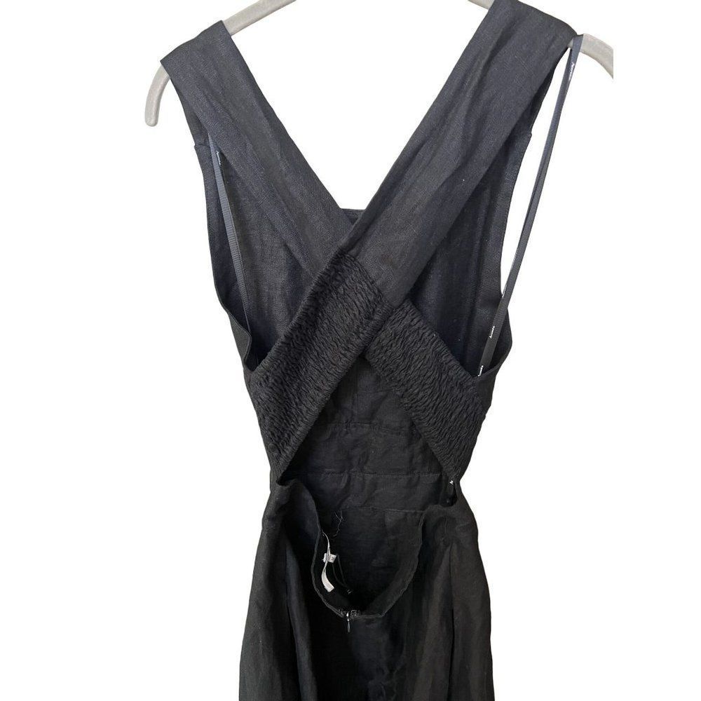 Anthropologie Aureta Studio Boatneck Linen Maxi Dress - Picture 9 of 14